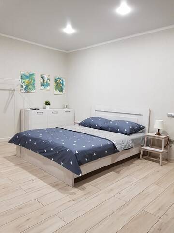 Фото номера Апартаменты с балконом Апартаменты Apartment at Lenin Street 13 г. Барановичи 15