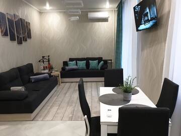 Фото номера Апартаменты-студио Апартаменты Apartstudio A&amp;I г. Барановичи 4