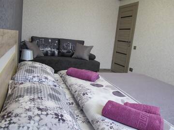 Фото номера Апартаменты Делюкс Апартаменты Apartstudio A&amp;I г. Барановичи 9